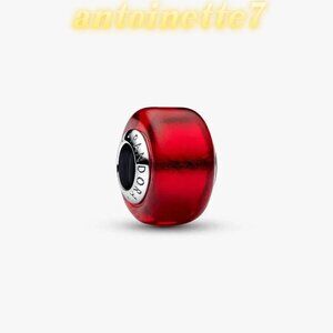 Pandora Red Murano Glass Charm